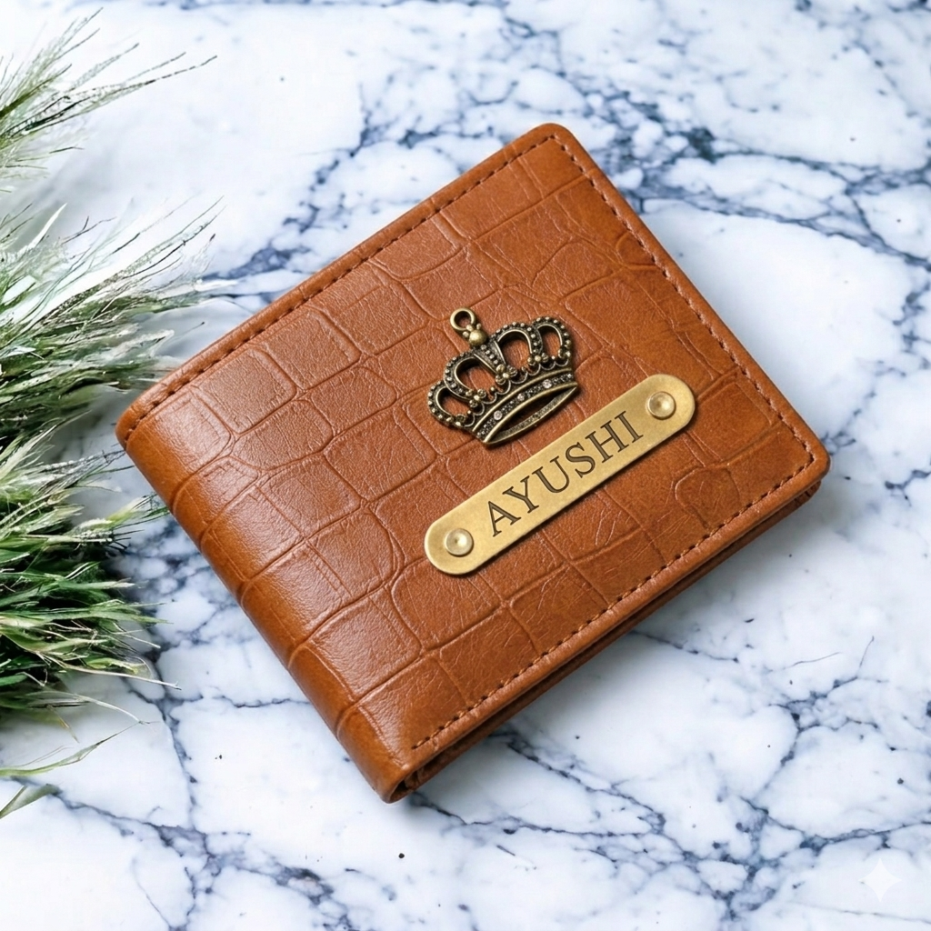 Textured Croc Wallets